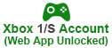 XBOX One/S Account (Web App Unlocked)