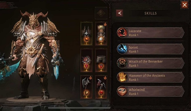 Diablo Immortal Barbarian Build: Skills, Weapons & Armor 